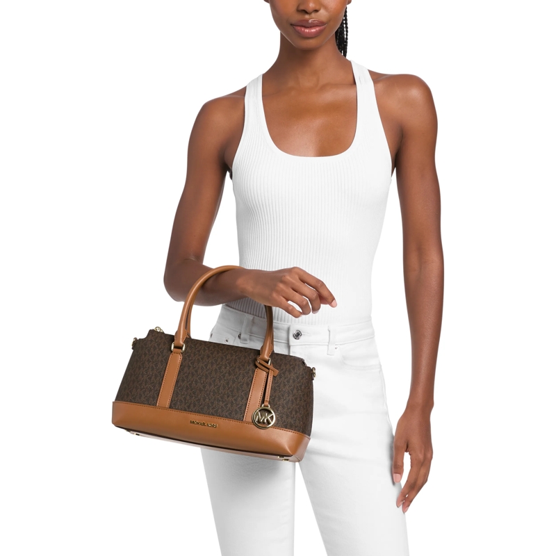 MICHAEL Michael Kors Satchel Md Tz Satchel Brn/acorn(Image 2)