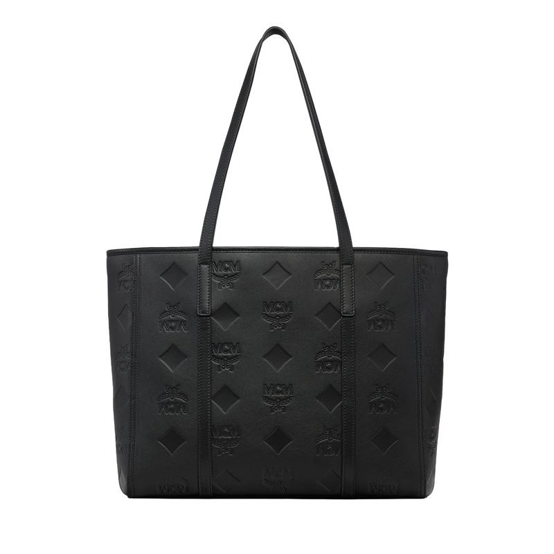 MCM Boodschappentas Mcm Toni Lthr Shopper Med Bk Black(Image 8)