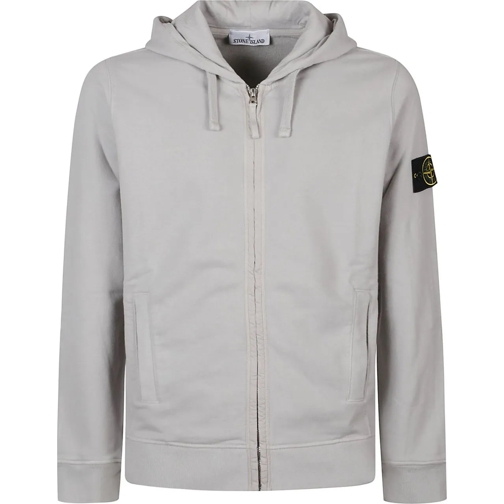 Stone Island  Full Zip Sweatshirt Grey grau