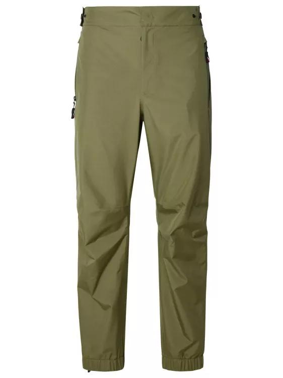 Moncler - Green Polyester Pants - Größe L - green