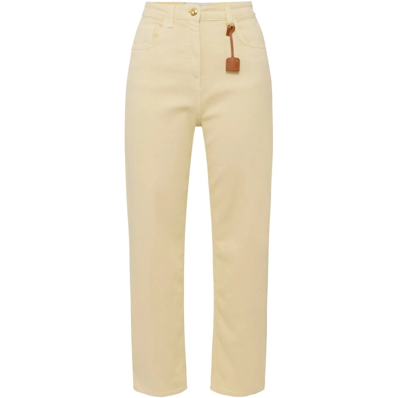 Elisabetta Franchi  Trousers Lemon Grass grün