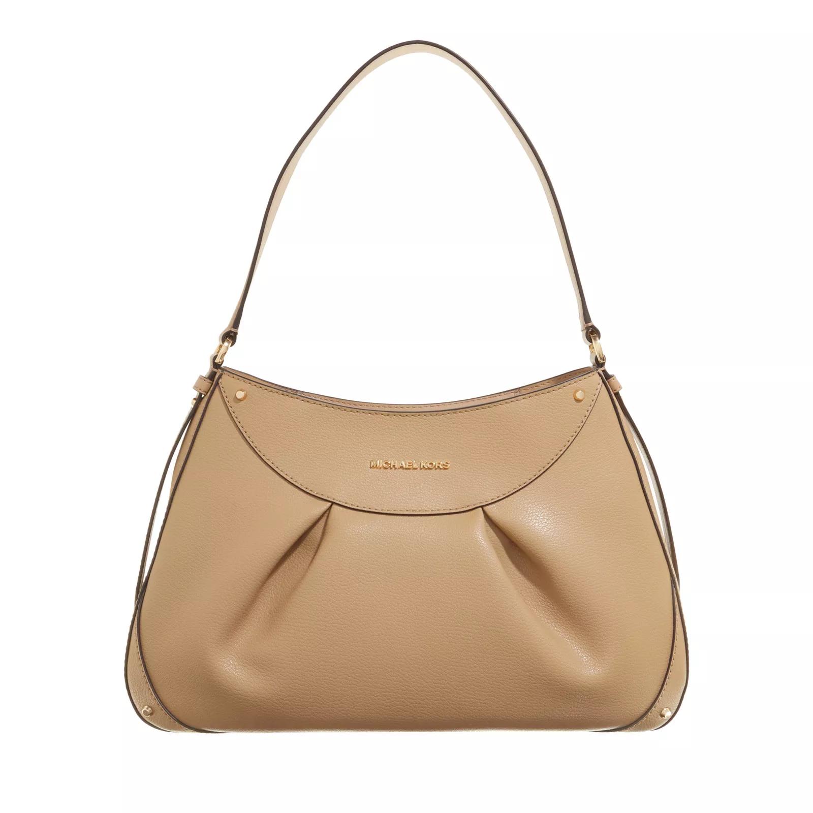 Michael Kors Hobo Bag - Enzo Medium Shoulder - Gr. unisize - in Beige - für Damen