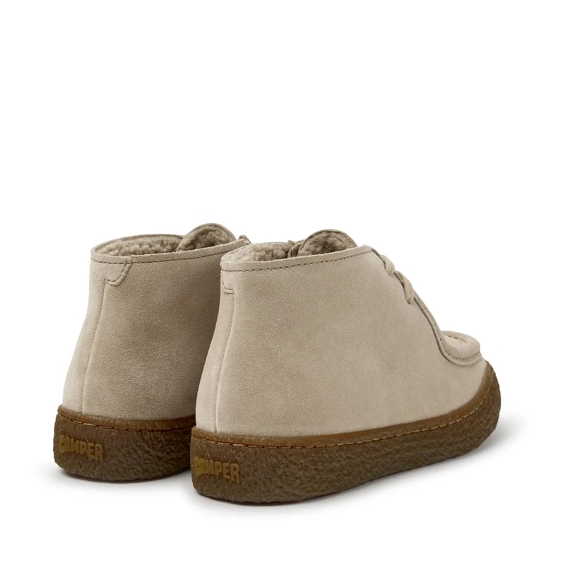 Camper Stiefeletten Der Peu Terreno ist ein lässiger Schuh mit Rundumn hellbeige(Image 3)