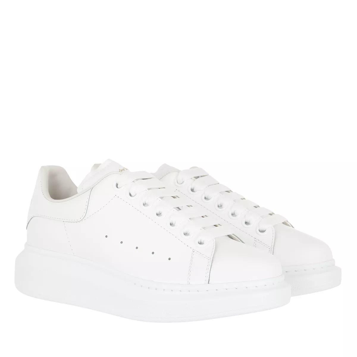 Alexander mcqueen white clearance sneakers