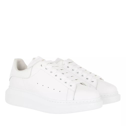 Alexander McQueen Oversized Low Top Sneakers White/White scarpa da ginnastica bassa