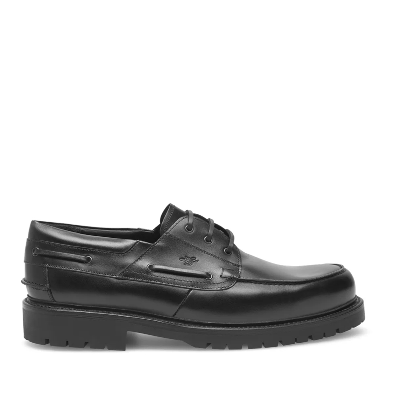 Heinrich Dinkelacker Monkstraps Bootsschuh Miami Plain BC schwarz