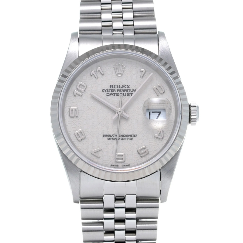 Rolex Automatikuhr Datejust Weiß(Image 2)