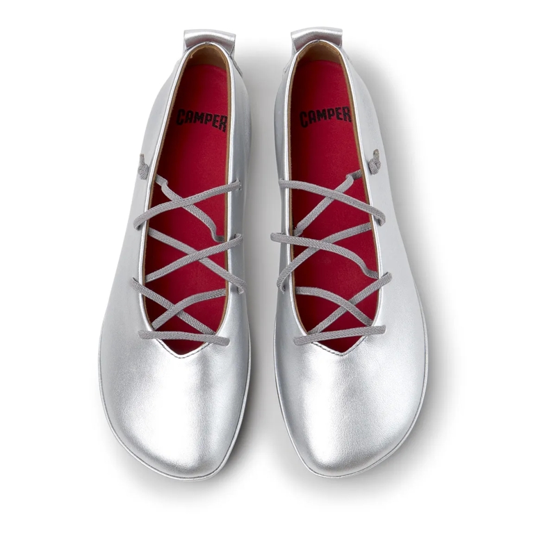 Camper Ballerinas Unser Right ist seit 2005 ein Alltagsheld, der Fle mittel-grau(Image 5)