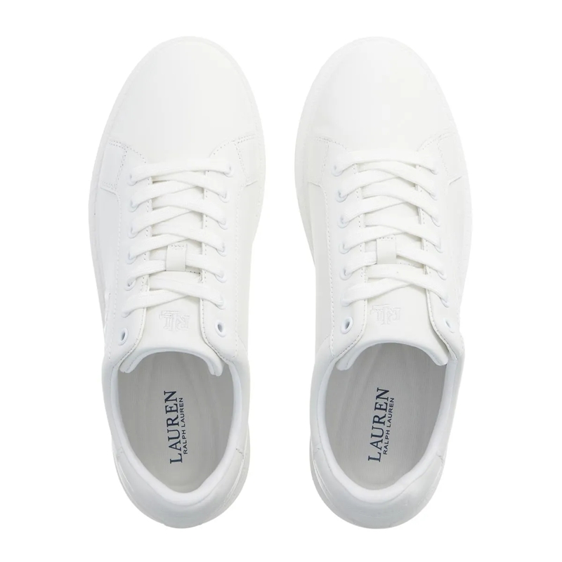 Lauren Ralph Lauren Low-Top-Sneaker Ainsley Sneakers Low Top Lace Snow White(Image 5)