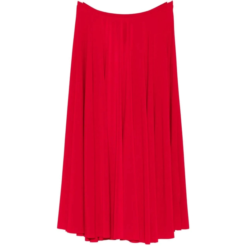 Norma Kamali Midirock Skirts Red rot