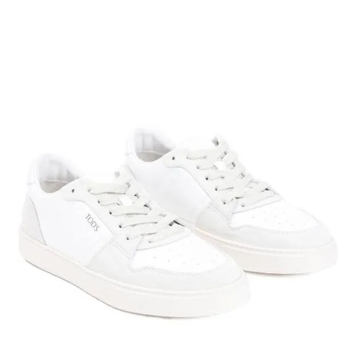 Tod's Leather Sneakers White Laars