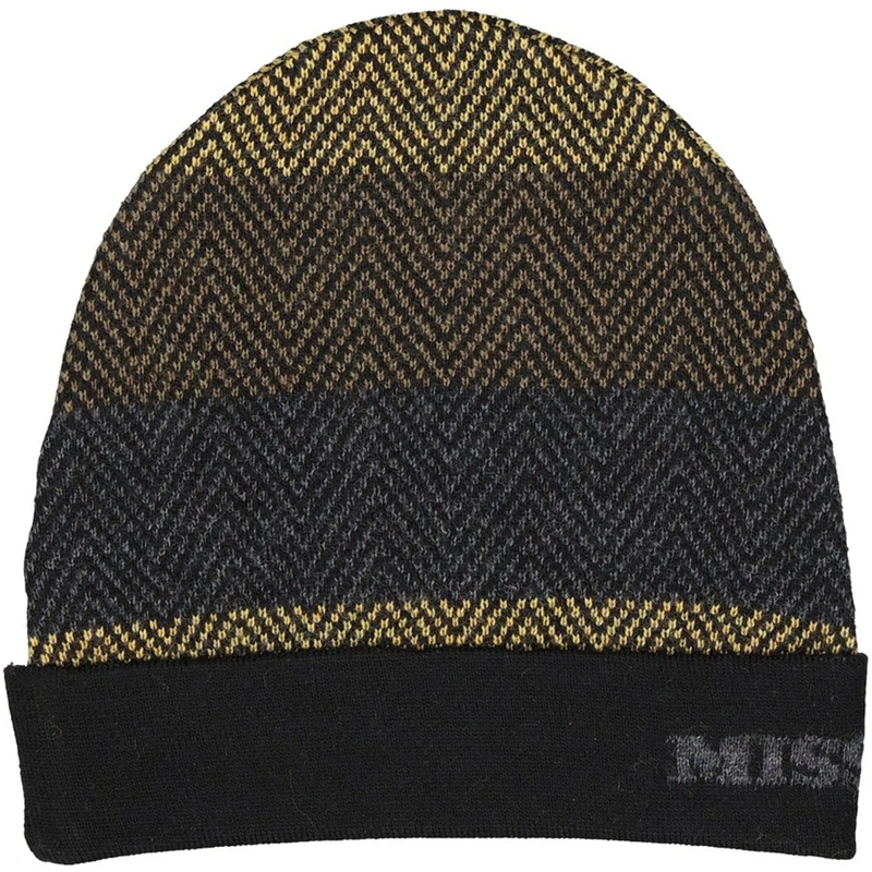 Missoni T-Shirt MISSONI Wool Hat schwarz