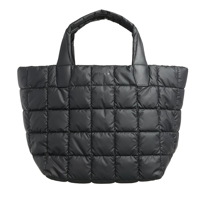 Vee Collective Shopper Porter Tote Medium Matt Black