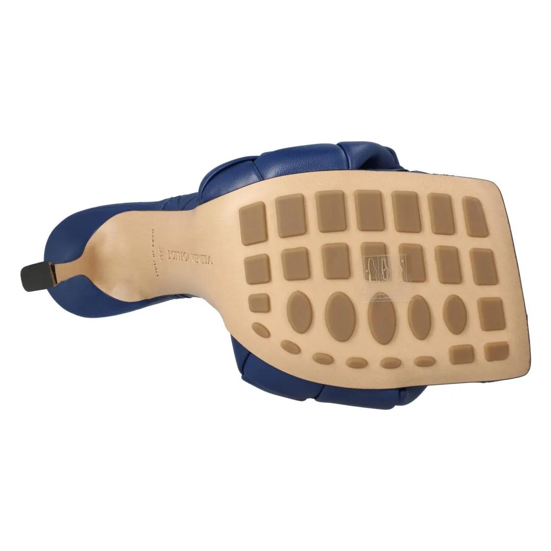 Thumbnail - Bottega Veneta Slipper & Pantoletten - Lido Mule Blue - Gr. 37 (EU) - in Blau - für Damen