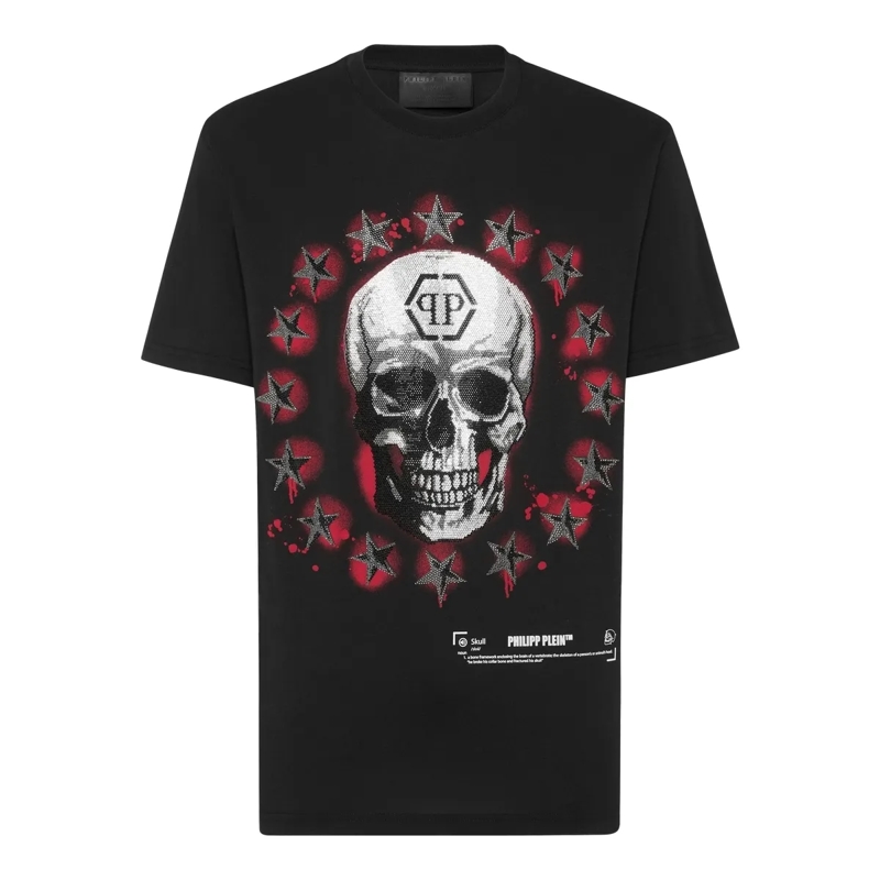 Philipp Plein T-Shirt T-Shirt Skull schwarz