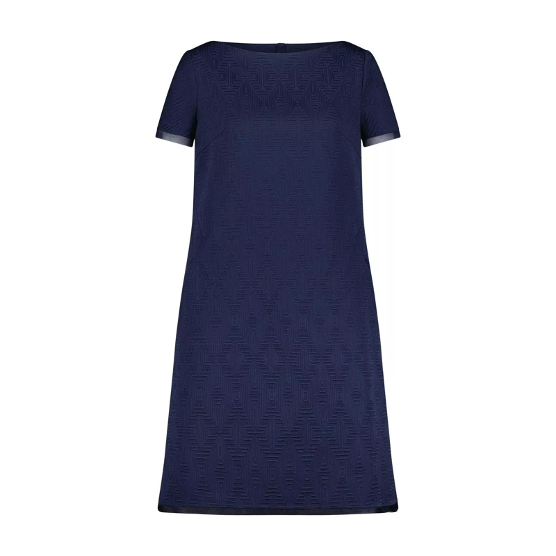 Talbot Runhof Minikleid Etuikleid in besonderer Stoffstruktur Dunkelblau (Image 2)