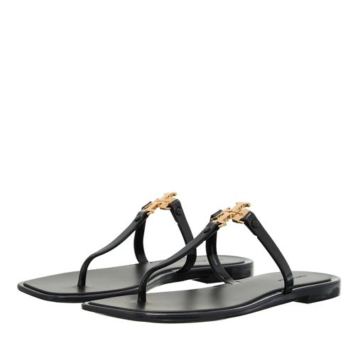 Tory Burch Flip Flop Roxanne Jelly Perfect Black / Gold