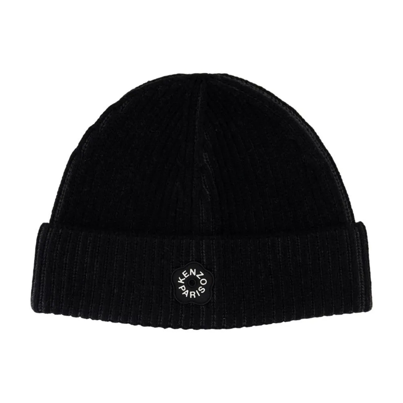 Kenzo Hoed Beanie - Nylon - Black Black