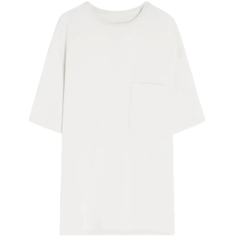 Lemaire T-shirt Short Sleeve T-shirt Light Cream mehrfarbig