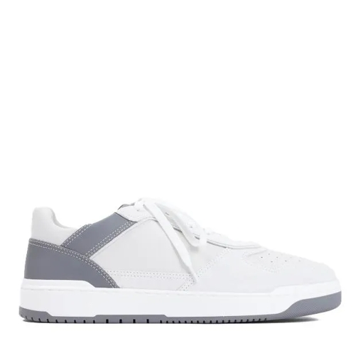 Brunello Cucinelli White Leather Slam Sneakers White Low-Top Sneaker