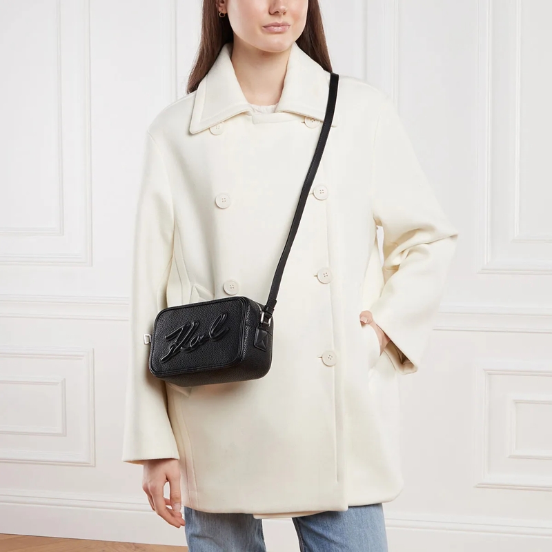 Karl Lagerfeld Camera Bag K/Skuare Camera Bag Grainy Black(Image 2)