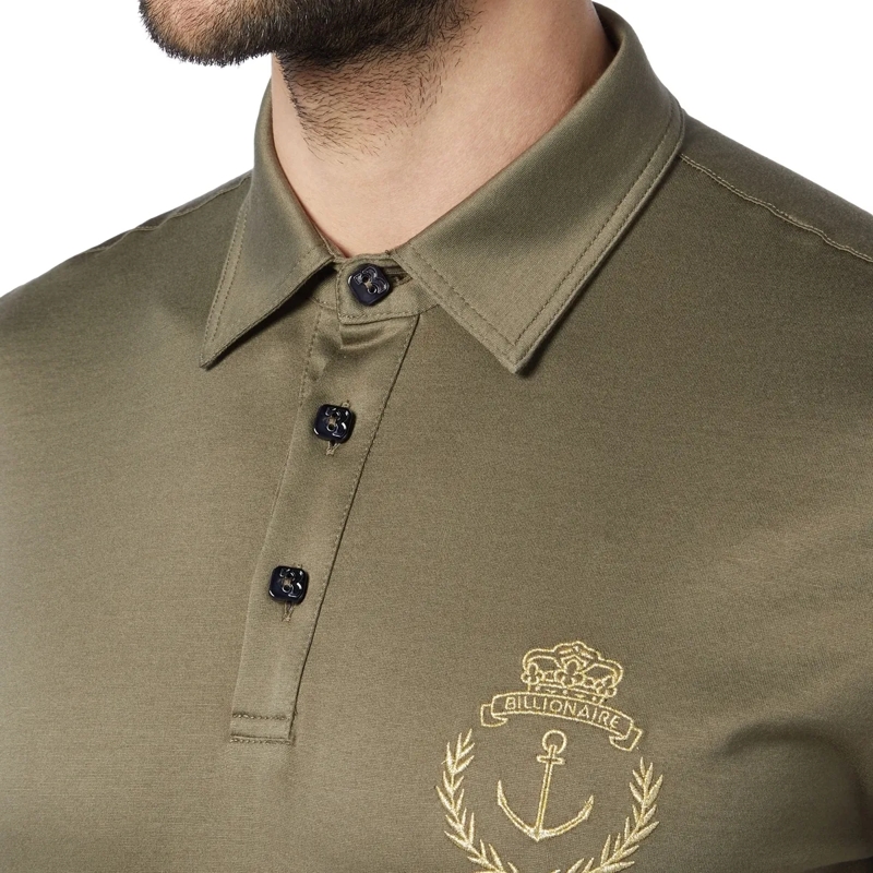 BILLIONAIRE Top Poloshirt grün(Image 4)