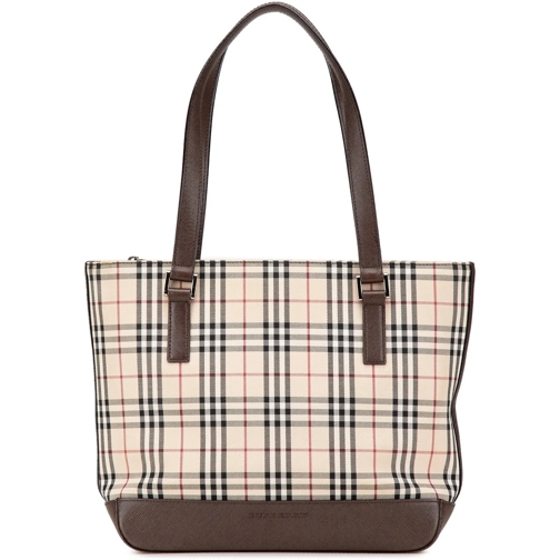 Burberry Sac à provisions House Check Canvas Tote braun (Image 2)