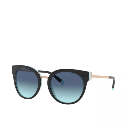 Tiffany & Co. Women Sunglasses Signature 0TF4168 Black/Blue Lunettes de soleil
