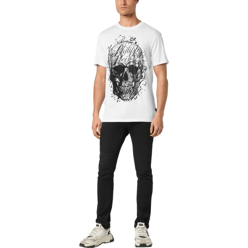 Philipp Plein T-Shirt T-Shirt Skull weiss(Image 3)