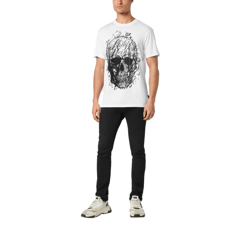 Philipp Plein T-Shirt T-Shirt Skull weiss(Image 2)