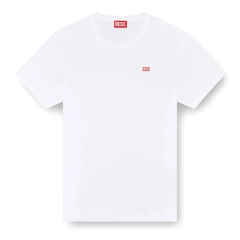 Diesel Hemd T-MIEGOR T-SHIRT 1er Pack weiss