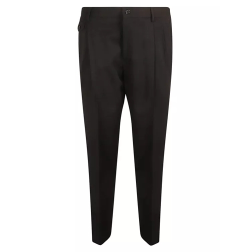 Dolce&Gabbana Black Tailored Fit Trousers Black 