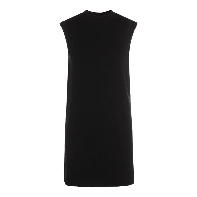 Jil Sander  Black Wool Down Jacket Black