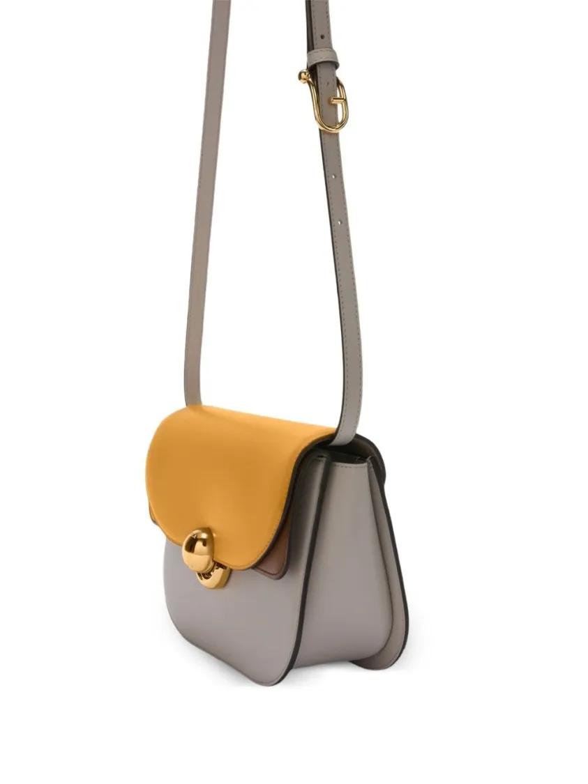 Furla Hobo bags Half-Moon Shoulder Bag With Gold-Tone Clasp in meerkleurig