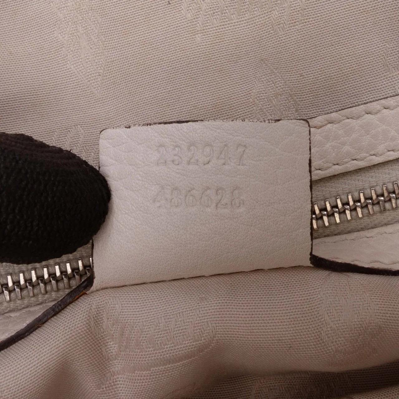 Thumbnail - Gucci Shopper - Medium GG Canvas Bamboo Libeccio Tote - Gr. unisize - in Braun - für Damen