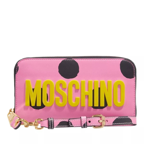 Moschino Wallet Fantasia Fuxia Zip-Around Wallet