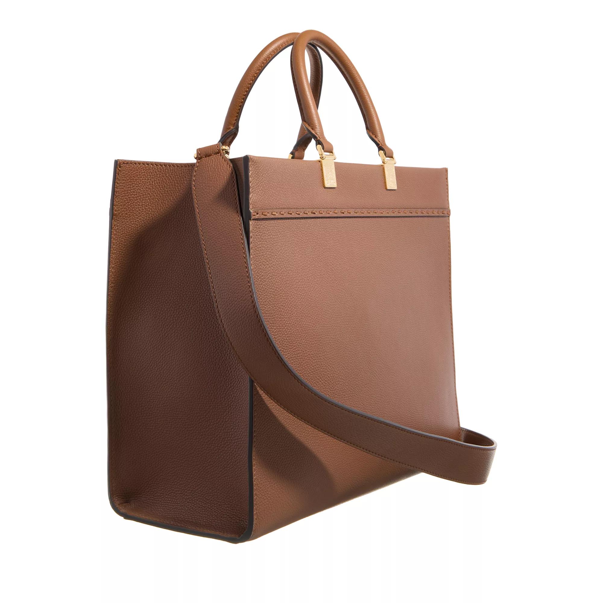 Fendi Satchels Shopping Bag in bruin