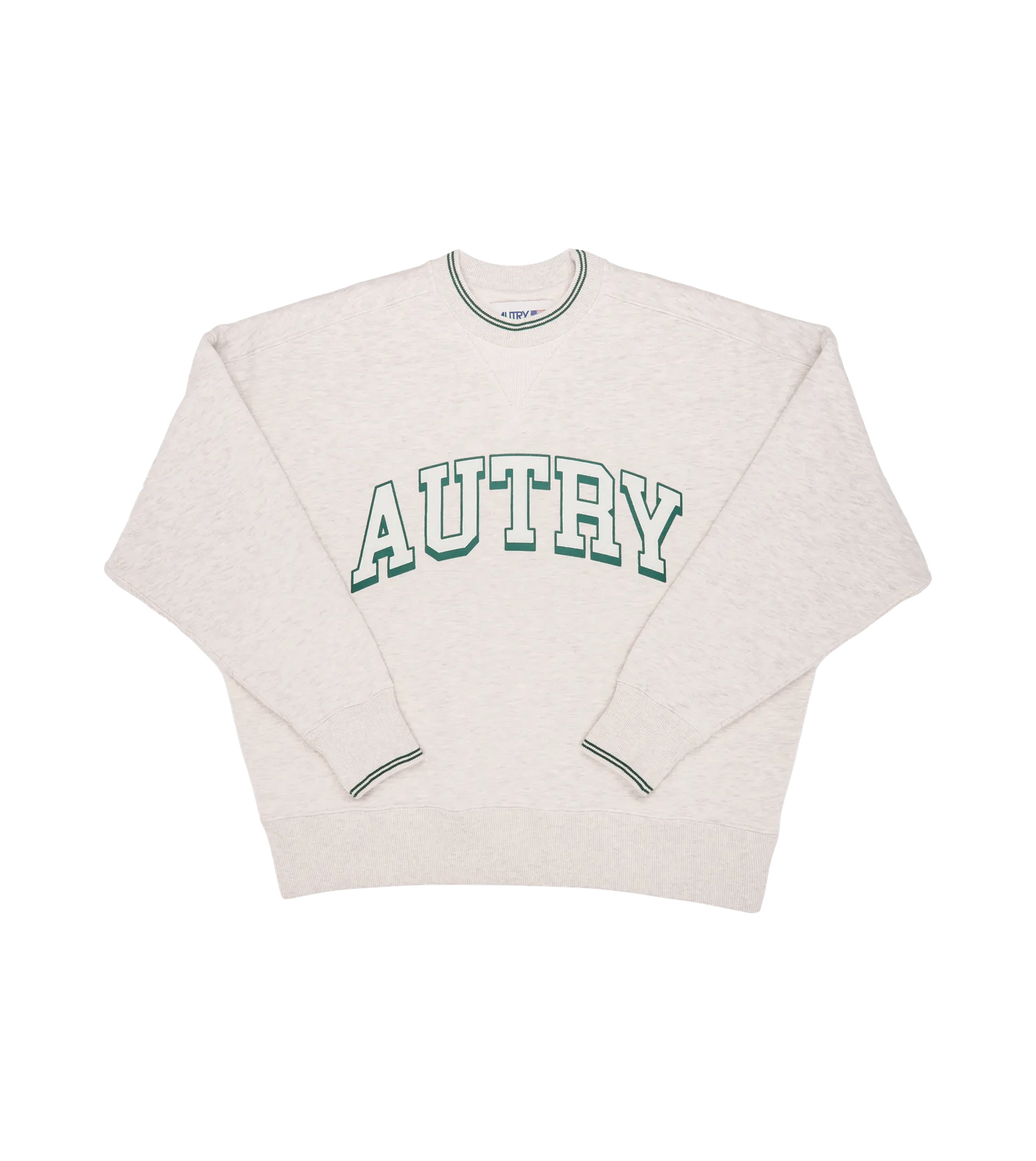 Autry International - Sweatshirt mit Logo Print - Größe XL - white