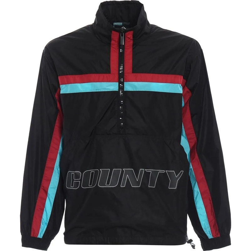 Marcelo Burlon Daunenjacke Marcelo Burlon Logo Windbreaker Jacket schwarz