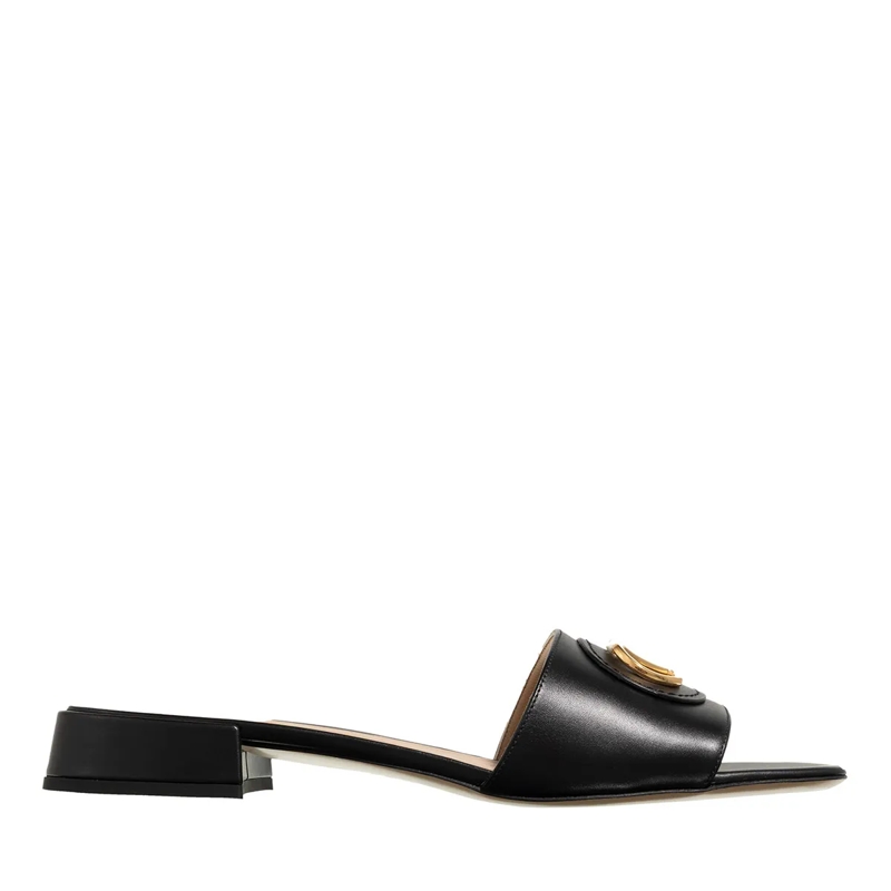 Valentino Garavani Slides Slide Antique Brass Nero