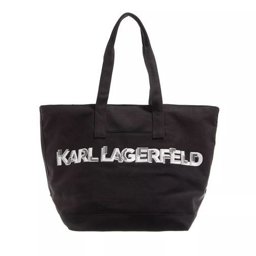 Karl Lagerfeld K/Logo Xl Canvas Shopper Black Shopper