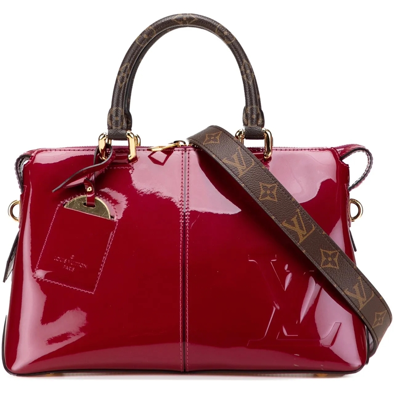 Louis Vuitton Schultertasche Vernis Miroir Tote lila