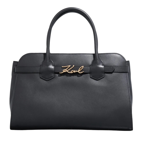 Karl Lagerfeld Tote K/Signature Top Handle Black/Gold