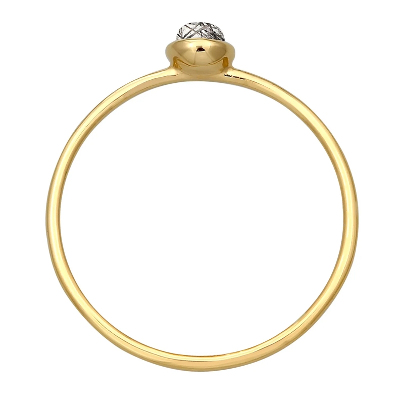 Elli Solitärring Ring Turmalin Solitär 375 Gelbgold gold(Image 3)