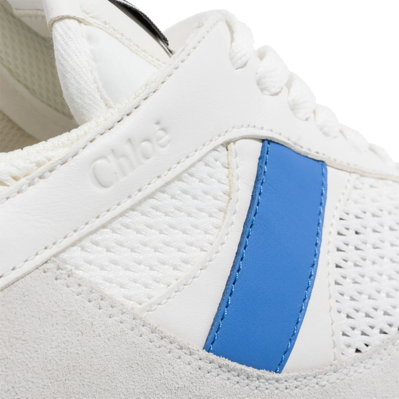 Chloé Low-Top-Sneaker Kick Sneaker White Blue(Image 5)