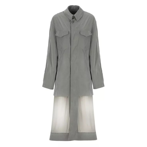 Maison Margiela Reversible Raincoat Grey 
