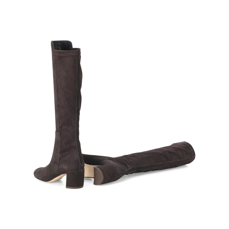 Agl Schnürschuhe Stiefel Lynn aus Veloursleder braun(Image 3)
