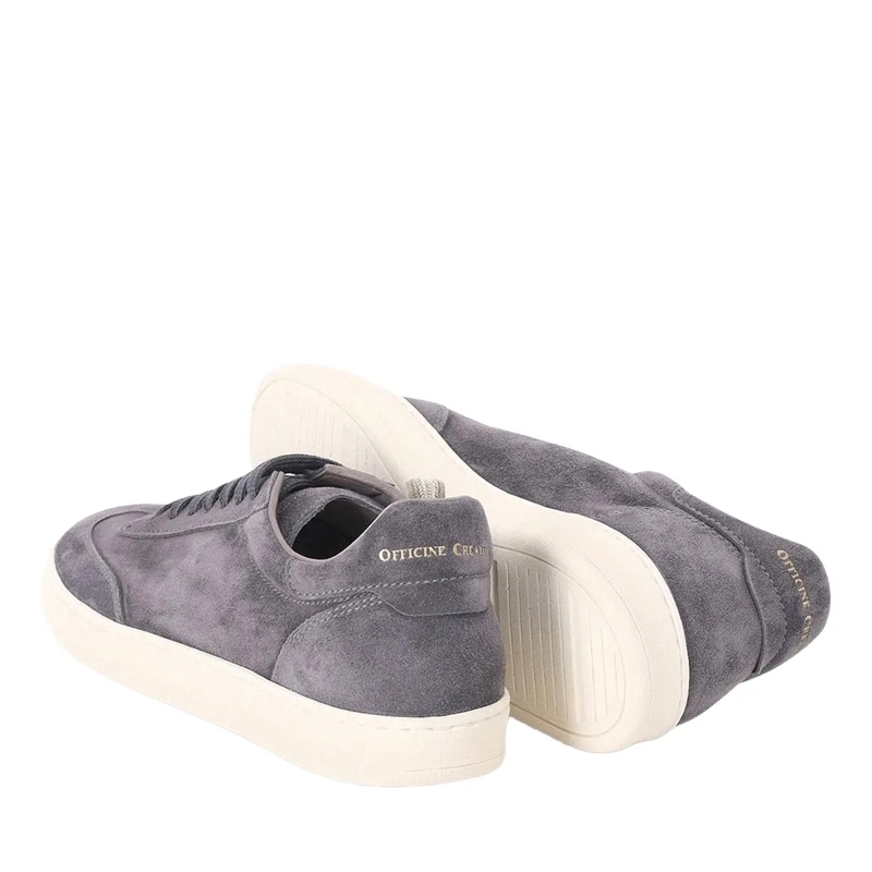 Officine Creative Schnürschuhe Sneaker aus Veloursleder blau(Image 2)