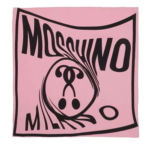 Moschino Milano Foulard Pink Neckerchief