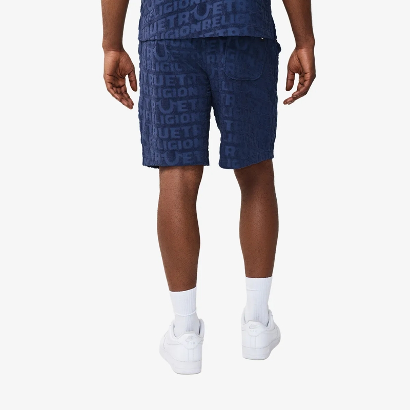 True Religion Shorts Shorts TERRY dunkel-blau(Image 4)